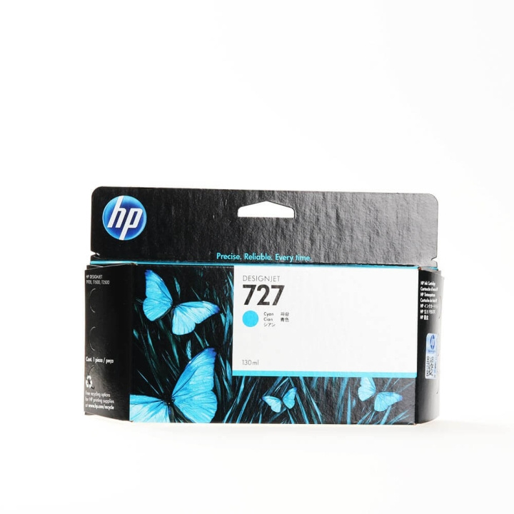 HP Ink B3P19A 727 Cyan 130ml i gruppen DATORER & KRINGUTRUSTNING / Skrivare & Tillbehör / Bläck & Toner / Bläckpatroner / HP hos TP E-commerce Nordic AB (C17366)