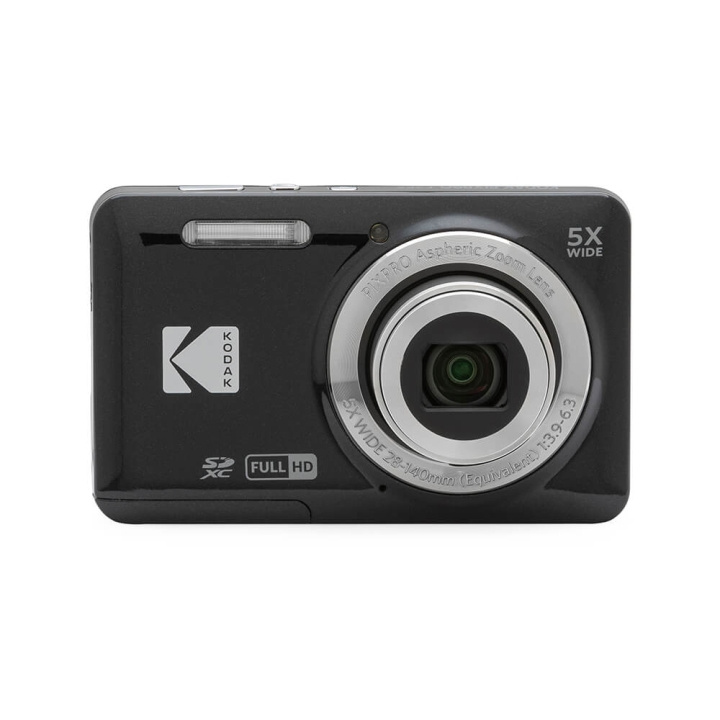 Kodak Digitalkamera Pixpro FZ55 CMOS 5x 16MP Svart i gruppen HEMELEKTRONIK / Foto & Video / Kameror hos TP E-commerce Nordic AB (C18611)