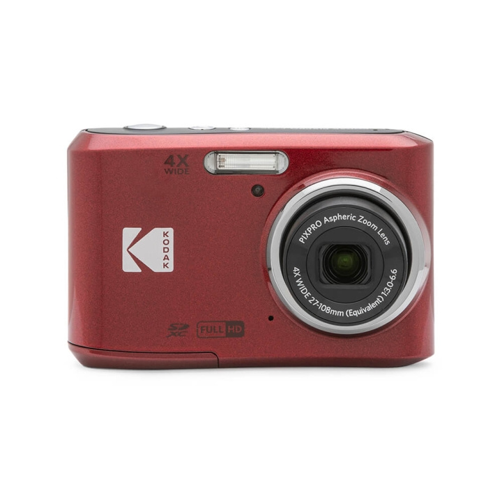 Kodak Digitalkamera Pixpro FZ45 CMOS 4x 16MP Röd i gruppen HEMELEKTRONIK / Foto & Video / Kameror hos TP E-commerce Nordic AB (C18614)