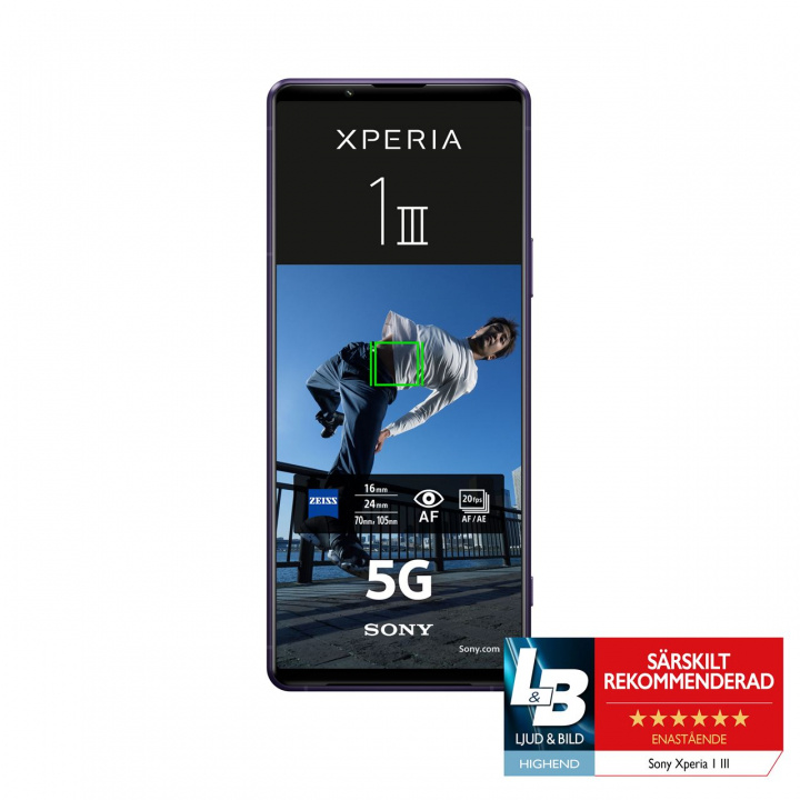 SONY Xperia 1 III, 256GB, Lila i gruppen SMARTPHONE & SURFPLATTOR / Mobiltelefoner & smartphones hos TP E-commerce Nordic AB (C20711)