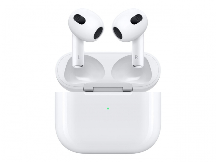 Apple AirPods (3rd generation) with Lightning Charging Case, Fyndvara i gruppen HEMELEKTRONIK / Ljud & Bild / Hörlurar & Tillbehör / Hörlurar hos TP E-commerce Nordic AB (C20882D)