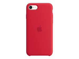 Apple iPhone SE Silicone Case - Red i gruppen SMARTPHONE & SURFPLATTOR / Mobilskydd / Apple / iPhone SE (2nd gen & 3rd gen) / Skal hos TP E-commerce Nordic AB (C21254)