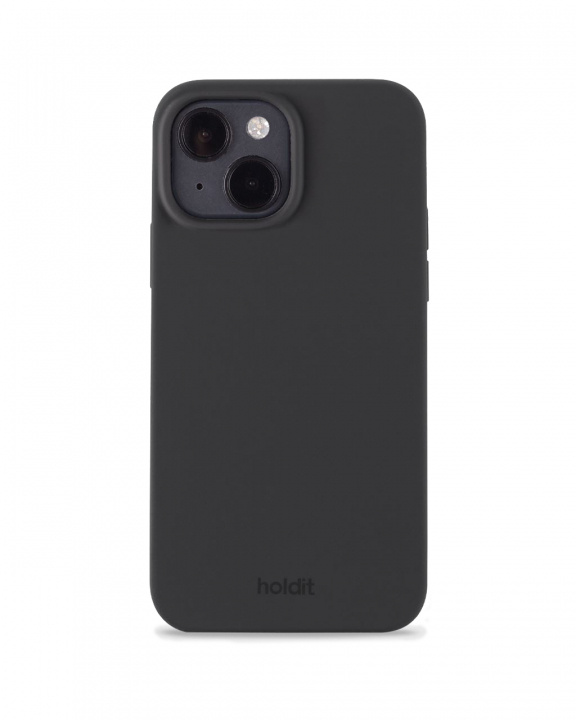 Holdit Silicone Case Apple iPhone 14 - Black i gruppen SMARTPHONE & SURFPLATTOR / Mobilskydd / Apple / iPhone 14 hos TP E-commerce Nordic AB (C22711)