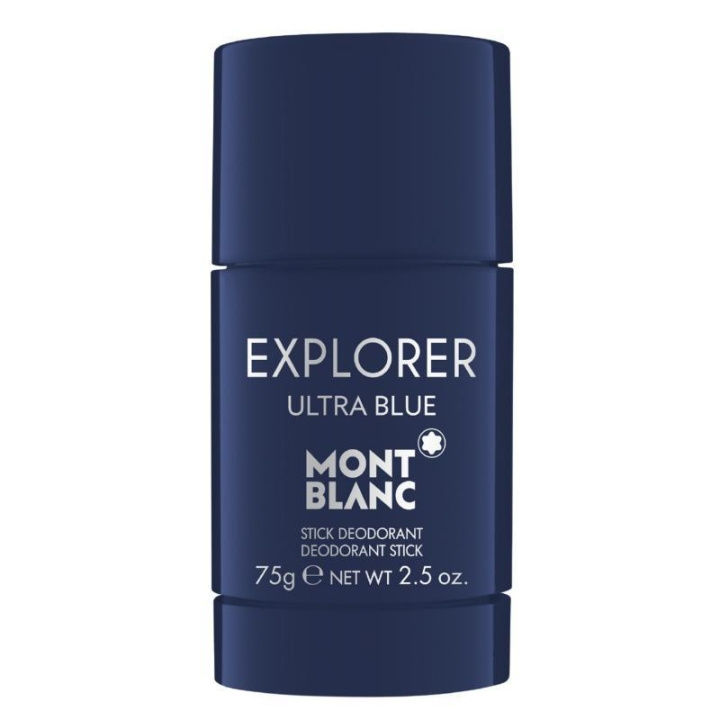 Mont Blanc Explorer Ultra Blue Deodorant Stick 75g i gruppen SKÖNHET & HÄLSA / Doft & Parfym / Deodorant / Deo för honom hos TP E-commerce Nordic AB (C24127)