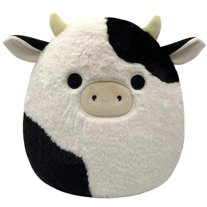 Squishmallows Fuzz A Mallows Connor Cow 40cm i gruppen LEKSAKER, BARN- & BABYPRODUKTER / Babyleksaker / Gosedjur hos TP E-commerce Nordic AB (C25466)