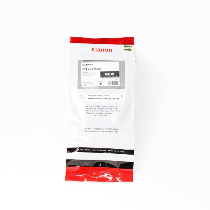 Canon Bläck 8788B001 PFI-207 Mattsvart i gruppen DATORER & KRINGUTRUSTNING / Skrivare & Tillbehör / Bläck & Toner / Toner / Canon hos TP E-commerce Nordic AB (C26332)