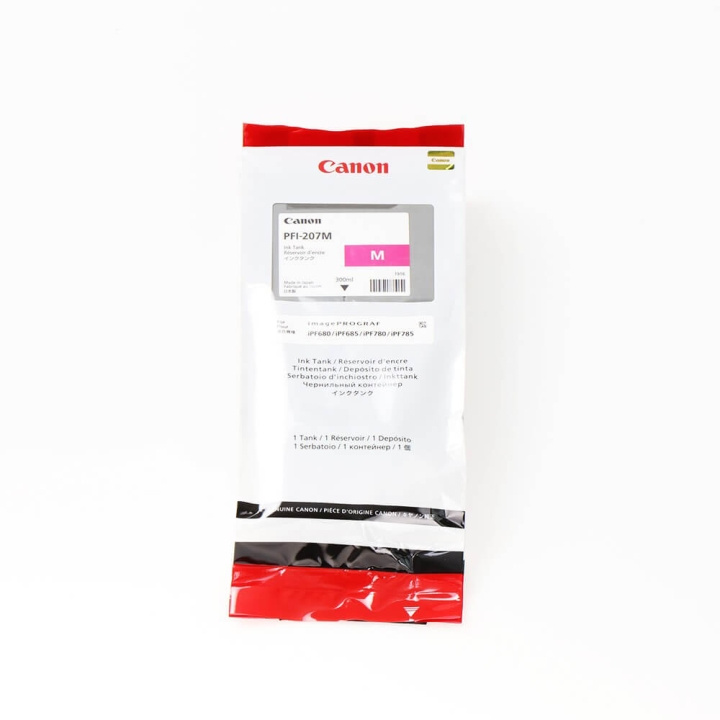 Canon Bläck 8791B001 PFI-207 Magenta i gruppen DATORER & KRINGUTRUSTNING / Skrivare & Tillbehör / Bläck & Toner / Toner / Canon hos TP E-commerce Nordic AB (C26335)