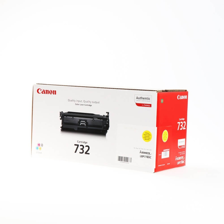 Canon Toner 6260B002 732 Gul i gruppen DATORER & KRINGUTRUSTNING / Skrivare & Tillbehör / Bläck & Toner / Toner / Canon hos TP E-commerce Nordic AB (C26560)