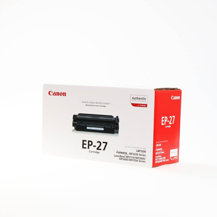 Canon Toner 8489A002 EP-27 Svart i gruppen DATORER & KRINGUTRUSTNING / Skrivare & Tillbehör / Bläck & Toner / Toner / Canon hos TP E-commerce Nordic AB (C26571)