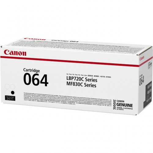 Canon Toner 4937C001 064 Svart i gruppen DATORER & KRINGUTRUSTNING / Skrivare & Tillbehör / Bläck & Toner / Toner / Canon hos TP E-commerce Nordic AB (C26598)