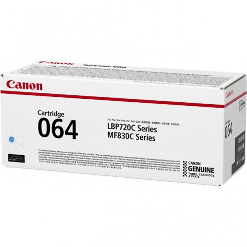 Canon Toner 4935C001 064 Cyan i gruppen DATORER & KRINGUTRUSTNING / Skrivare & Tillbehör / Bläck & Toner / Toner / Canon hos TP E-commerce Nordic AB (C26599)