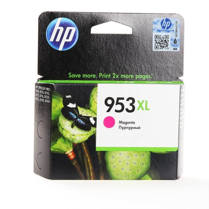 HP Bläck F6U17AE 953XL Magenta i gruppen DATORER & KRINGUTRUSTNING / Skrivare & Tillbehör / Bläck & Toner / Toner / HP hos TP E-commerce Nordic AB (C26987)