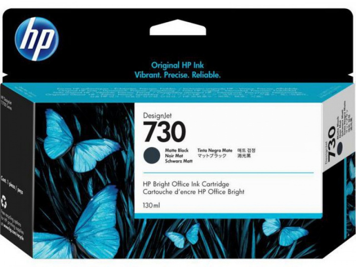 HP Bläck P2V65A 730 Mattsvart 130ml i gruppen DATORER & KRINGUTRUSTNING / Skrivare & Tillbehör / Bläck & Toner / Toner / HP hos TP E-commerce Nordic AB (C27027)