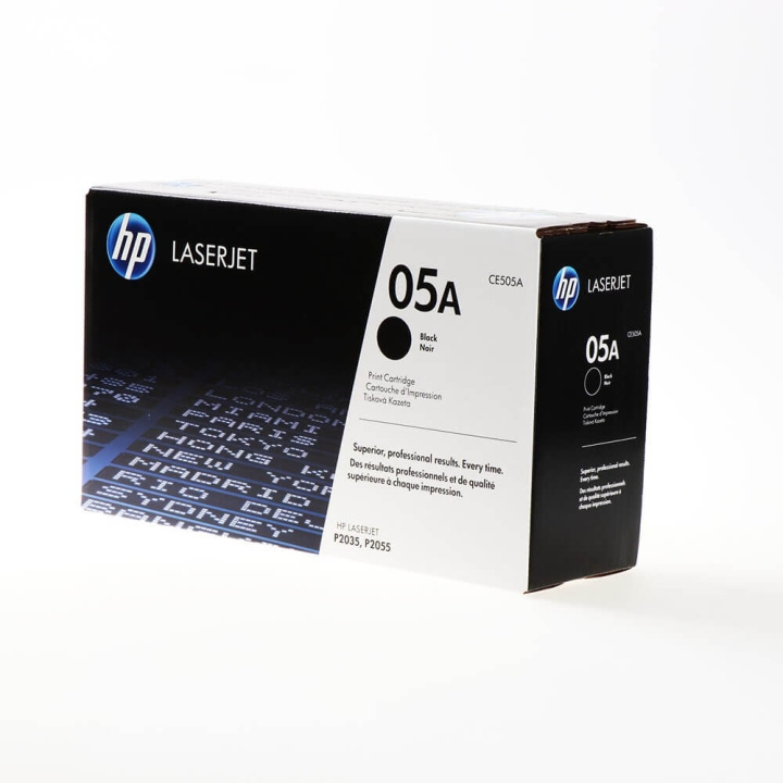 HP Toner CE505A 05A Svart i gruppen DATORER & KRINGUTRUSTNING / Skrivare & Tillbehör / Bläck & Toner / Toner / HP hos TP E-commerce Nordic AB (C27155)