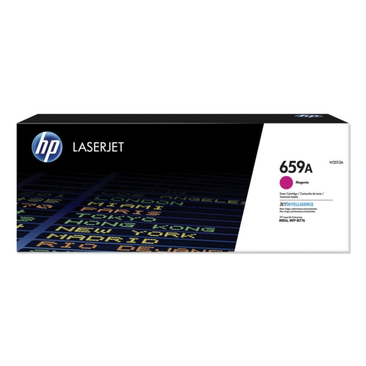 HP Toner W2013A 659A Magenta i gruppen DATORER & KRINGUTRUSTNING / Skrivare & Tillbehör / Bläck & Toner / Toner / HP hos TP E-commerce Nordic AB (C27315)