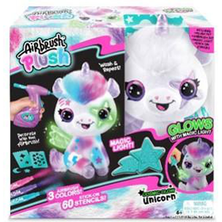 AMO TOYS Airbrush Plush Glow in the Dark i gruppen LEKSAKER, BARN- & BABYPRODUKTER / Leksaker / Pyssel hos TP E-commerce Nordic AB (C28783)