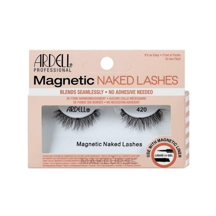 Ardell Magnetic Naked Lashes 420 i gruppen SKÖNHET & HÄLSA / Makeup / Ögon & Ögonbryn / Lösögonfransar hos TP E-commerce Nordic AB (C28898)