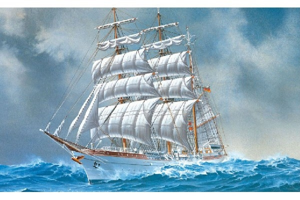 Revell Gorch Fock i gruppen SPORT, FRITID & HOBBY / Hobby / Plastmodeller / Skepp hos TP E-commerce Nordic AB (C29936)