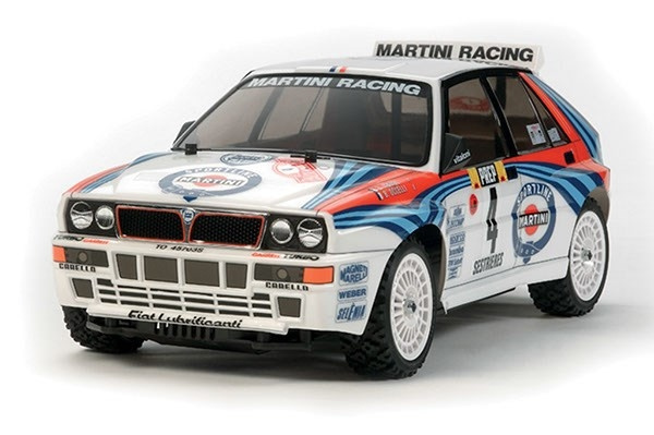 TAMIYA 1/10 R/C Lancia Delta (XV-01) i gruppen LEKSAKER, BARN- & BABYPRODUKTER / Radiostyrt / Radiostyrda bilar hos TP E-commerce Nordic AB (C31547)