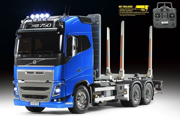 TAMIYA 1:14 R/C Full Option - Volvo FH16 Globetrotter 750 i gruppen LEKSAKER, BARN- & BABYPRODUKTER / Radiostyrt / Radiostyrda bilar hos TP E-commerce Nordic AB (C31578)