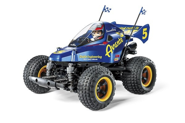 TAMIYA 1/10 R/C Comical Avante (GF-01CP) i gruppen LEKSAKER, BARN- & BABYPRODUKTER / Radiostyrt / Radiostyrda bilar hos TP E-commerce Nordic AB (C31582)