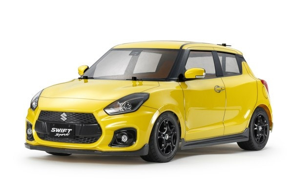 TAMIYA 1/10 R/C Suzuki Swift sport (M-05) i gruppen LEKSAKER, BARN- & BABYPRODUKTER / Radiostyrt / Radiostyrda bilar hos TP E-commerce Nordic AB (C31583)