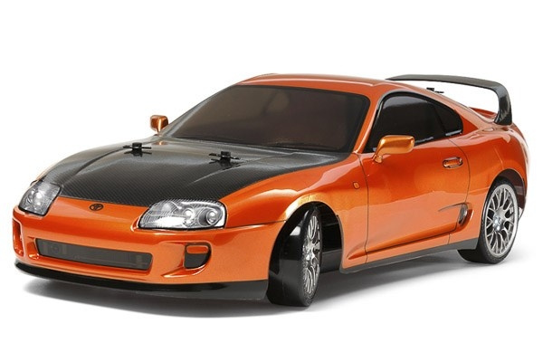 TAMIYA 1/10 R/C Toyota Supra (TT-02D) / NO ESC i gruppen LEKSAKER, BARN- & BABYPRODUKTER / Radiostyrt / Radiostyrda bilar hos TP E-commerce Nordic AB (C31637)