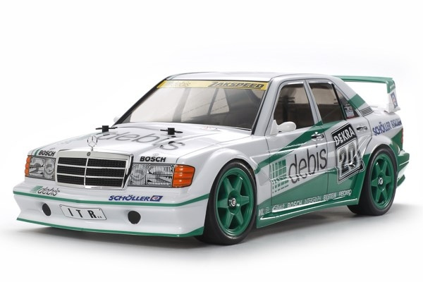 TAMIYA 1/10 R/C Mercedes-Benz 190 E 2.5-16 EVO.II /NO ESC i gruppen LEKSAKER, BARN- & BABYPRODUKTER / Radiostyrt / Radiostyrda bilar hos TP E-commerce Nordic AB (C31649)