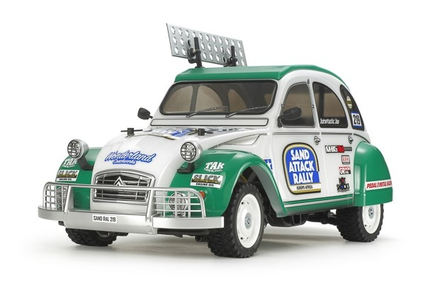 TAMIYA 1/10 R/C Citroën 2CV Rally (M-05Ra) / NO ESC i gruppen LEKSAKER, BARN- & BABYPRODUKTER / Radiostyrt / Radiostyrda bilar hos TP E-commerce Nordic AB (C31654)