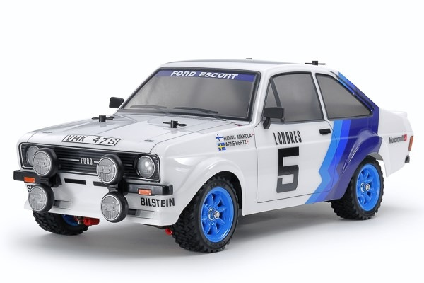 TAMIYA 1/10 R/C Ford Escort Mk.II Rally (MF-01X) / NO ESC i gruppen LEKSAKER, BARN- & BABYPRODUKTER / Radiostyrt / Radiostyrda bilar hos TP E-commerce Nordic AB (C31663)