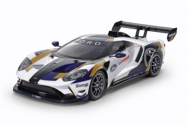 TAMIYA 1/10 R/C 2020 Ford GT Mk II (TT-02) / NO ESC i gruppen LEKSAKER, BARN- & BABYPRODUKTER / Radiostyrt / Radiostyrda bilar hos TP E-commerce Nordic AB (C31664)