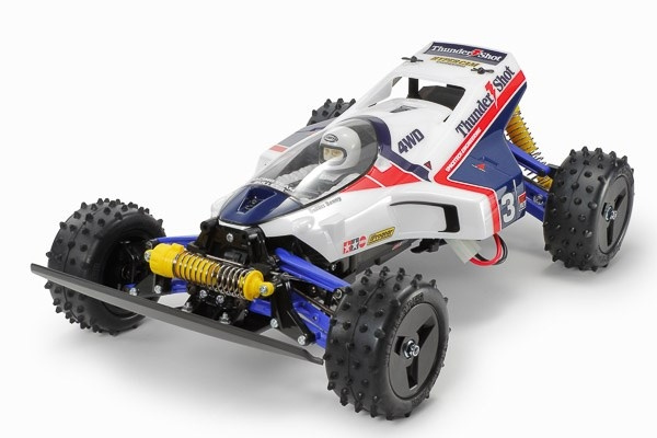 TAMIYA 1/10 R/C Thunder Shot (2022) i gruppen LEKSAKER, BARN- & BABYPRODUKTER / Radiostyrt / Radiostyrda bilar hos TP E-commerce Nordic AB (C31685)