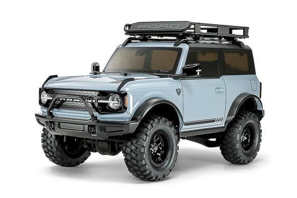 TAMIYA 1/10 R/C Ford Bronco 2021 (CC-02) i gruppen LEKSAKER, BARN- & BABYPRODUKTER / Radiostyrt / Radiostyrda bilar hos TP E-commerce Nordic AB (C31691)