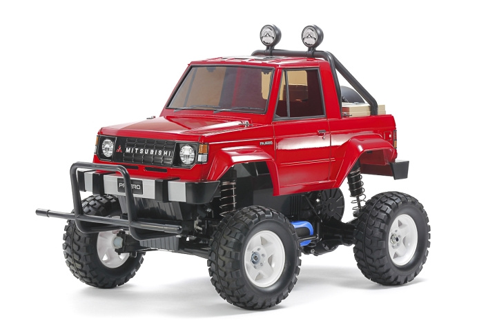 TAMIYA 1/10 R/C Mitsubishi Pajero (CW-01) i gruppen LEKSAKER, BARN- & BABYPRODUKTER / Radiostyrt / Radiostyrda bilar hos TP E-commerce Nordic AB (C31815)