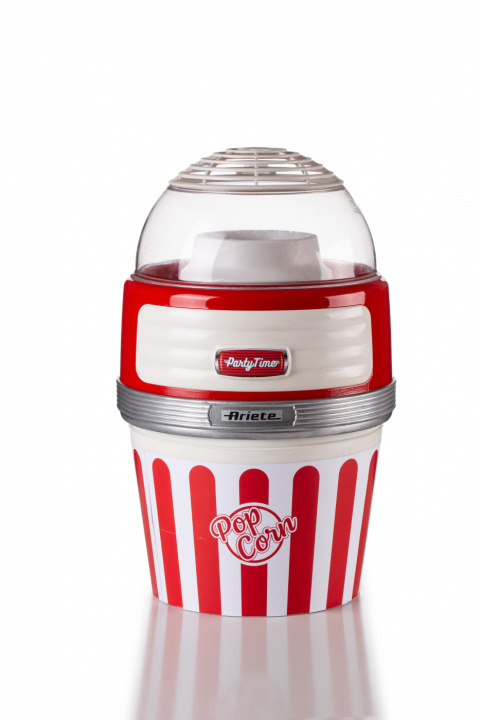 Ariete Party Time popcorn popper Red i gruppen HEM, HUSHÅLL & TRÄDGÅRD / Hushållsmaskiner / Popcornmaskiner hos TP E-commerce Nordic AB (C32387)