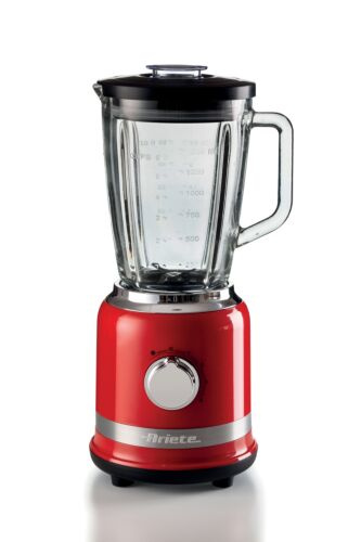 Ariete Moderna Blender 1000 Watts, Red i gruppen HEM, HUSHÅLL & TRÄDGÅRD / Hushållsmaskiner / Matberedare & Köksassistenter / Mixer & Blender hos TP E-commerce Nordic AB (C32427)