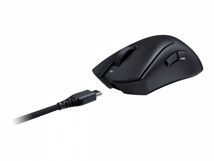 Razer DeathAdder V3 Pro - Optisk Trådlös Gamingmus, Svart i gruppen DATORER & KRINGUTRUSTNING / Gaming / Möss hos TP E-commerce Nordic AB (C32458)