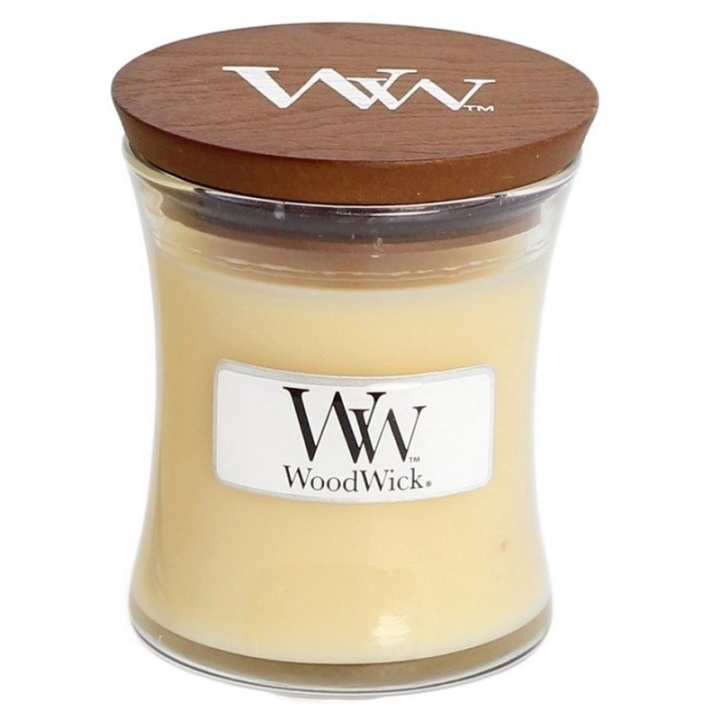 WoodWick Mini - Vanilla Bean i gruppen SKÖNHET & HÄLSA / Doft & Parfym / Övrig doft / Doftljus hos TP E-commerce Nordic AB (C32526)