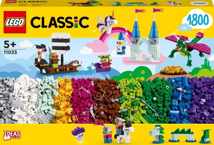 LEGO Classic 11033 - Kreativ fantasivärld i gruppen LEKSAKER, BARN- & BABYPRODUKTER / Leksaker / Byggleksaker / Lego hos TP E-commerce Nordic AB (C32777)