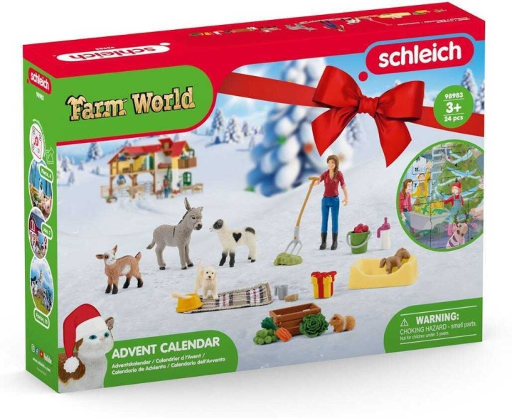 Schleich Farm World 98983 - Julkalender (2023) i gruppen LEKSAKER, BARN- & BABYPRODUKTER / Leksaker / Adventskalendrar hos TP E-commerce Nordic AB (C32962)