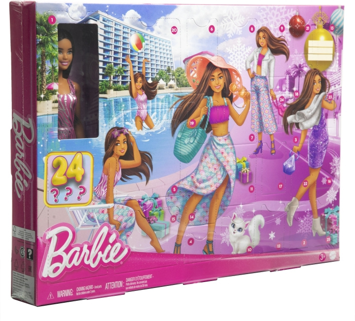 Barbie Fab - Julkalender, 2023 i gruppen LEKSAKER, BARN- & BABYPRODUKTER / Leksaker / Adventskalendrar hos TP E-commerce Nordic AB (C32963)