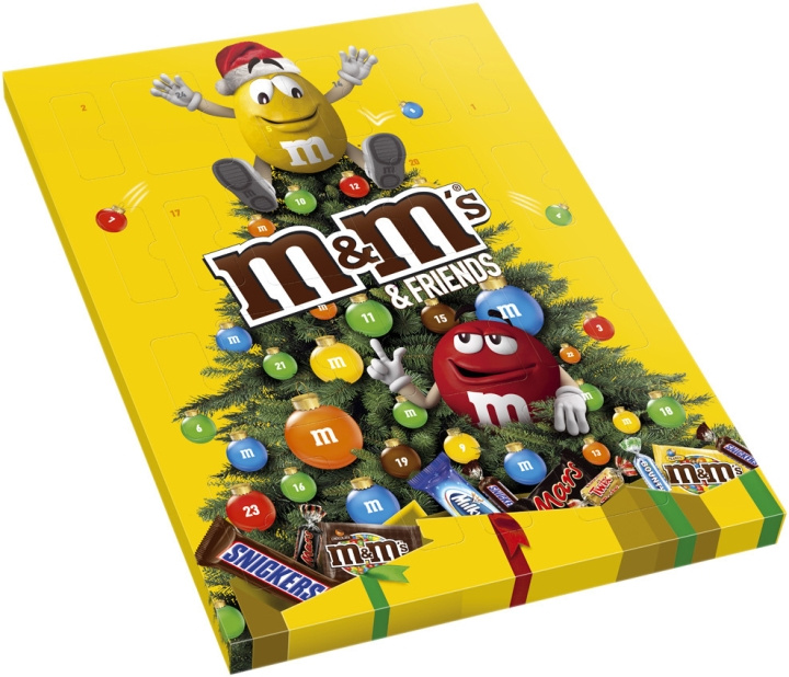 M&M\'S & Friends - Julkalender, 361 g i gruppen LEKSAKER, BARN- & BABYPRODUKTER / Leksaker / Adventskalendrar hos TP E-commerce Nordic AB (C32979)