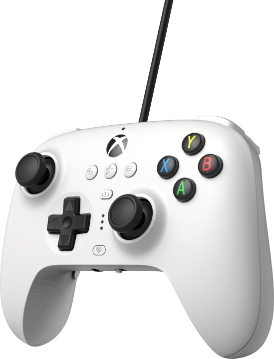 8BitDo Ultimate Wired Controller, Vit, Xbox/PC i gruppen HEMELEKTRONIK / Spelkonsoler & Tillbehör / Xbox Series X/S hos TP E-commerce Nordic AB (C33342)