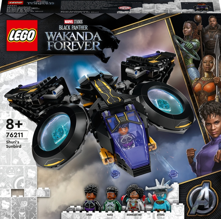 LEGO Marvel Super Heroes 76211 - Shuris Sunbird i gruppen LEKSAKER, BARN- & BABYPRODUKTER / Leksaker / Byggleksaker / Lego hos TP E-commerce Nordic AB (C33350)