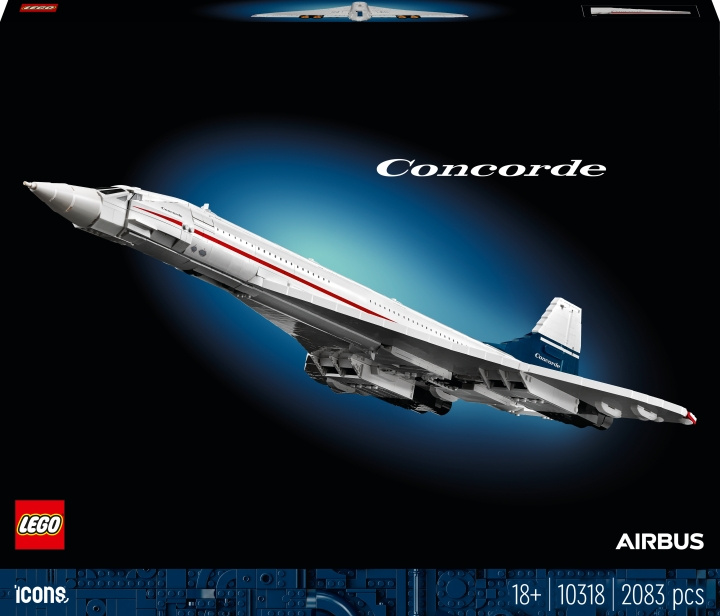 LEGO Icons 10318 - Concorde i gruppen LEKSAKER, BARN- & BABYPRODUKTER / Leksaker / Byggleksaker / Lego hos TP E-commerce Nordic AB (C33522)