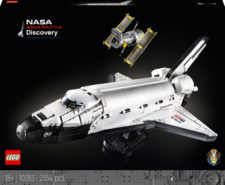 LEGO 10283 - NASA Rymdfärjan Discovery i gruppen LEKSAKER, BARN- & BABYPRODUKTER / Leksaker / Byggleksaker / Lego hos TP E-commerce Nordic AB (C33551)