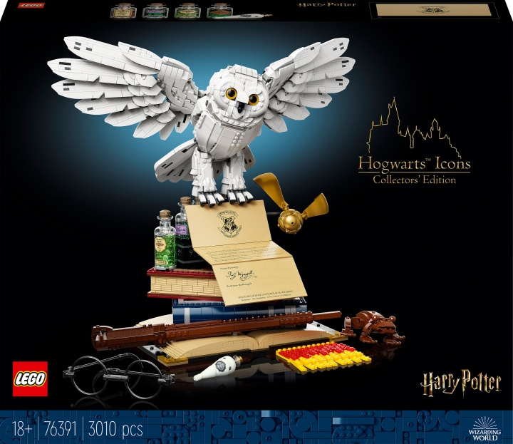 LEGO Harry Potter 76391 - Hogwarts ikoner – samlarutgåva i gruppen LEKSAKER, BARN- & BABYPRODUKTER / Leksaker / Byggleksaker / Lego hos TP E-commerce Nordic AB (C33563)