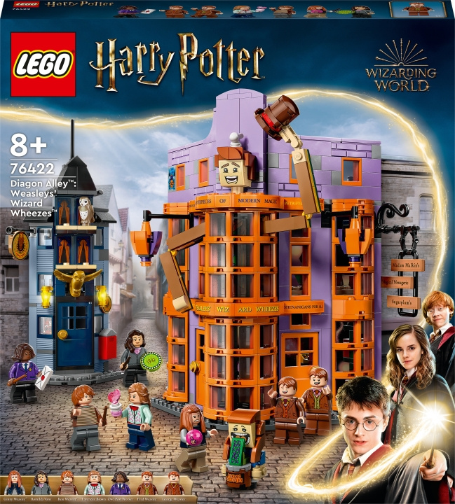 LEGO Harry Potter 76422 - Diagongränden: Weasleys vassa varor i gruppen LEKSAKER, BARN- & BABYPRODUKTER / Leksaker / Byggleksaker / Lego hos TP E-commerce Nordic AB (C33607)