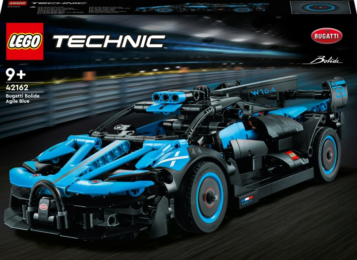 LEGO Technic 42162 - Bugatti Bolide Agile Blue i gruppen LEKSAKER, BARN- & BABYPRODUKTER / Leksaker / Byggleksaker / Lego hos TP E-commerce Nordic AB (C33609)