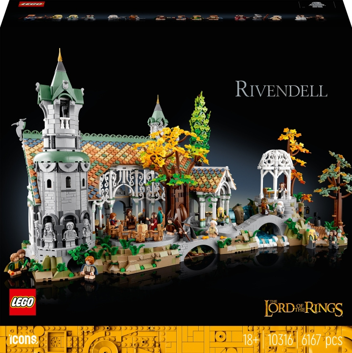 LEGO Lord of the Rings 10316 - SAGAN OM RINGEN: VATTNADAL i gruppen LEKSAKER, BARN- & BABYPRODUKTER / Leksaker / Byggleksaker / Lego hos TP E-commerce Nordic AB (C33617)